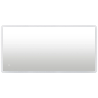 Lustro łazienkowe podświetlone LED prostokątne